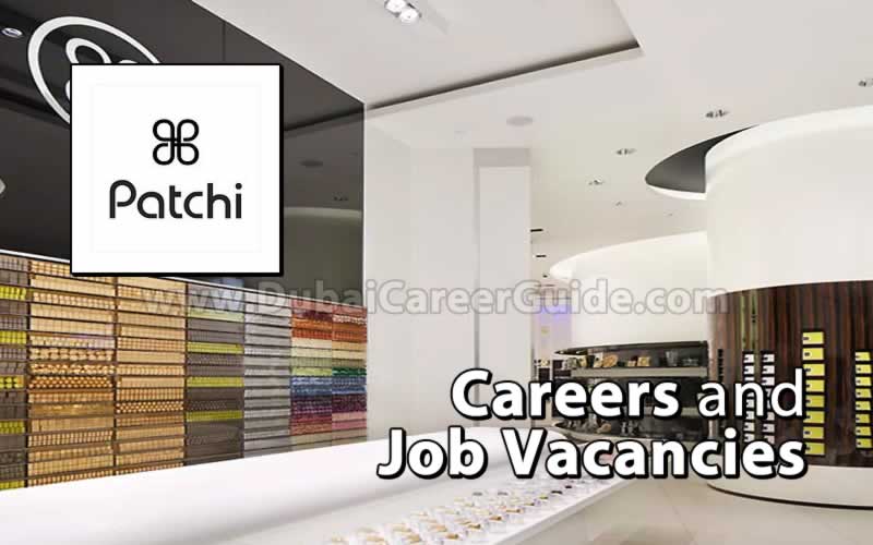 Patchi Careers and Job Vacancies