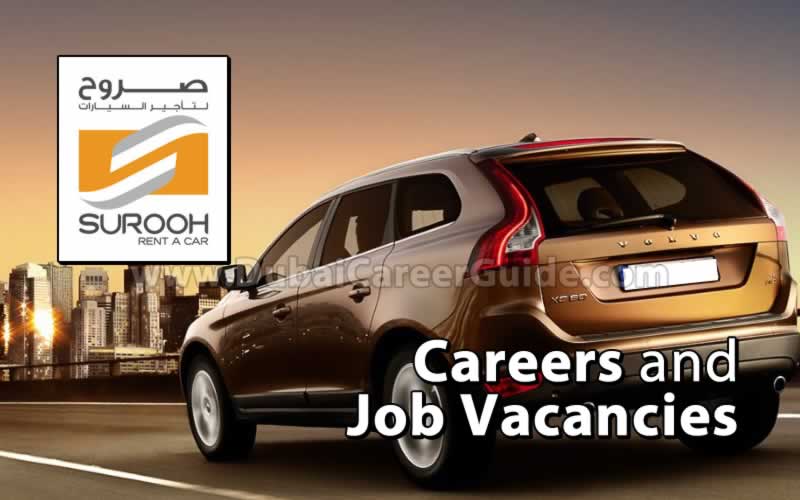 Surooh Rent A Car Careers and Job Vacancies