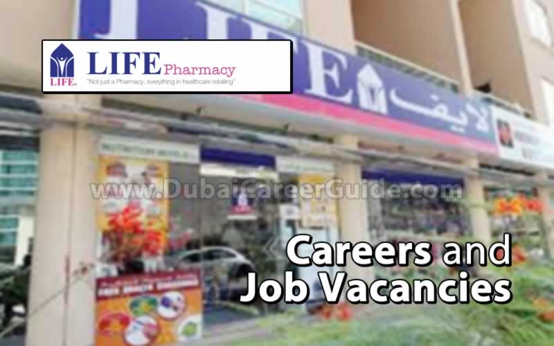 Life Pharmacy Dubai Careers and Job Vacancies