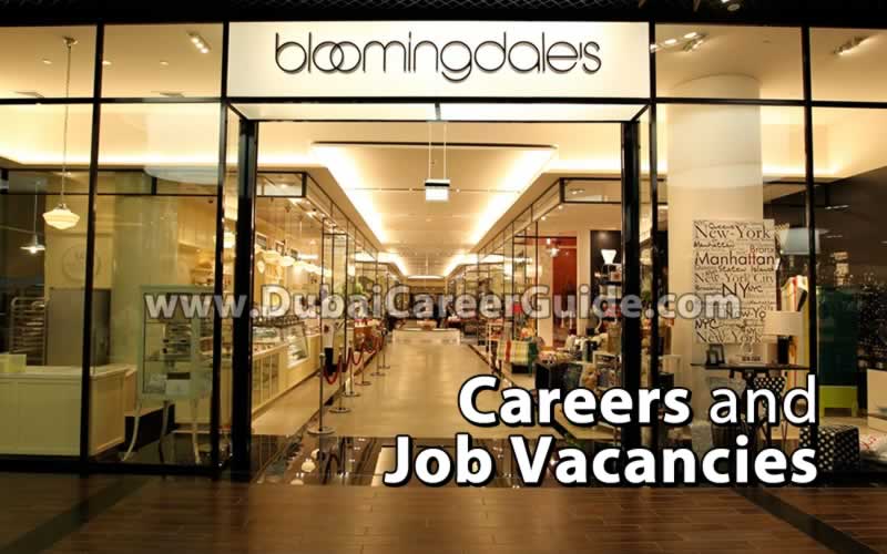 Bloomingdales UAE Careers and Job Vacancies